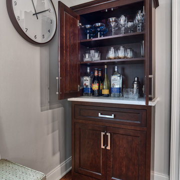 Built-In "Bar" Cabinet