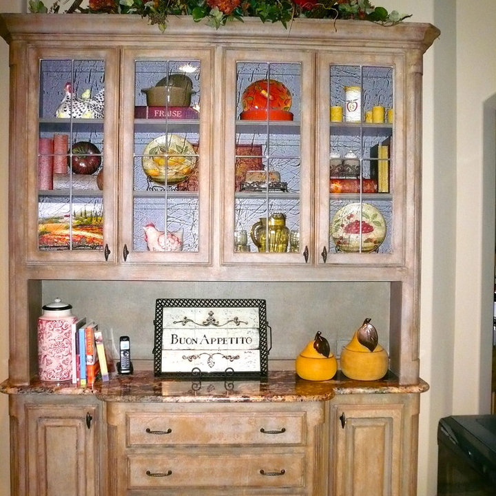 Built In China Hutch Houzz
