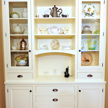 Built-in Hutch for Kitchen Storage