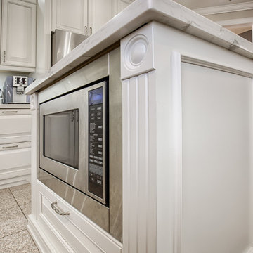 Built-in microwave