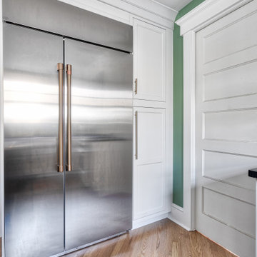 Built-In Refrigerator and Pantry
