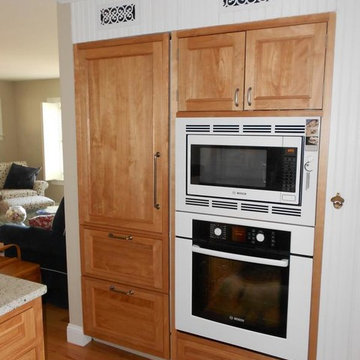 Built in Refrigerator / Oven Cabinet Wall