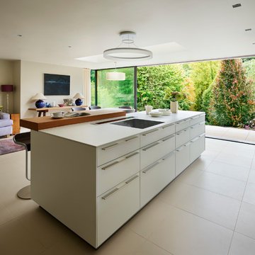 bulthaup b3 Kitchen and Family Dining Space