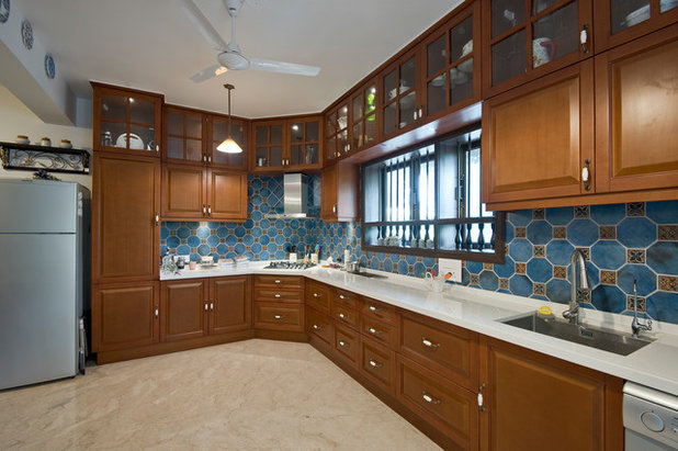 American Traditional Kitchen by BuildingBasics