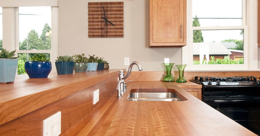 Wonderful Wood Countertops for Kitchen and Bath