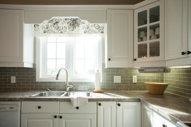 Inspiration for a transitional kitchen remodel in Other