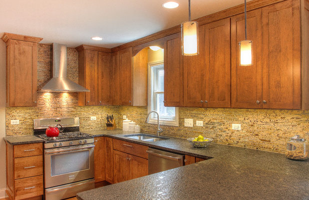 Traditional Kitchen by Redstart Construction, Inc.