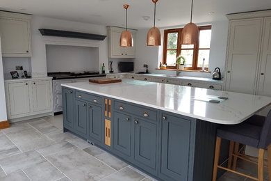 This is an example of a farmhouse kitchen in West Midlands.