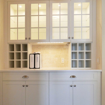 Butler's Pantry with Wine Storage