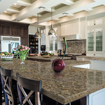 Butterfly Gold Granite Kitchen