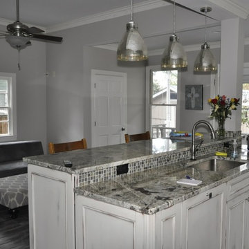 Byrum Remodel/Design Plan: Transform 4 Rms. into Open Floor Plan Kitchen & Den