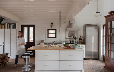 My Houzz: Flashes of Industrial Style in a Modern-Rustic Dream Home