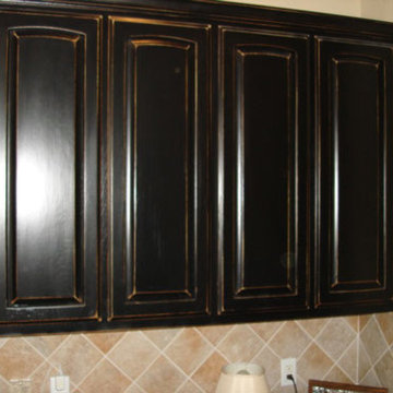 Cabinet Distressing