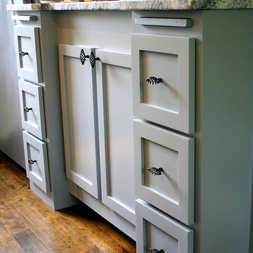 Cabinet Painting - Kitchen Remodel
