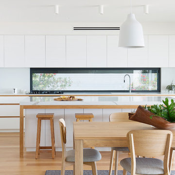Calacatta Blanco is the Kitchen Centrepiece in a Northern Beaches Family Home