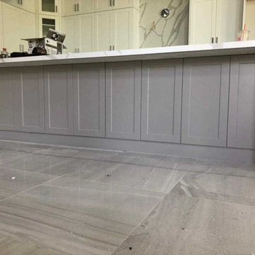 Calacatta Luccia Quartz Kitchen
