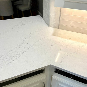 Calacatta Viola Kitchen Countertops in Frisco, TX