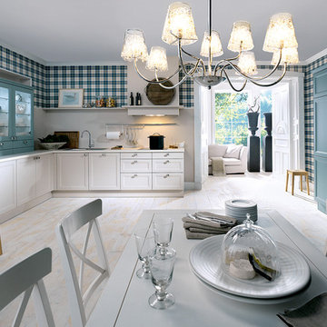 Cambia White Satin Country Schüller Kitchen