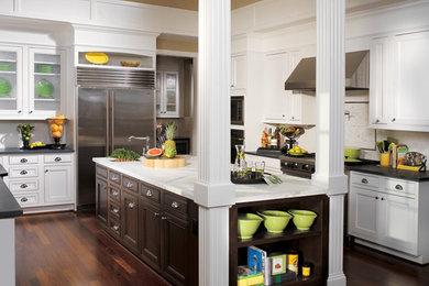 Example of a trendy kitchen design in Other