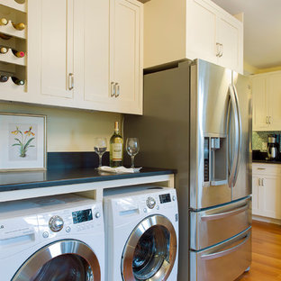 Washer And Dryer In Kitchen Houzz