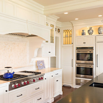 Cape Cod Osterville Kitchen featured on Houzz as "Kitchen of the Week"