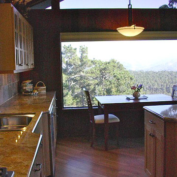 Carmel Views Kitchen Remodel with view into Carmel Valley