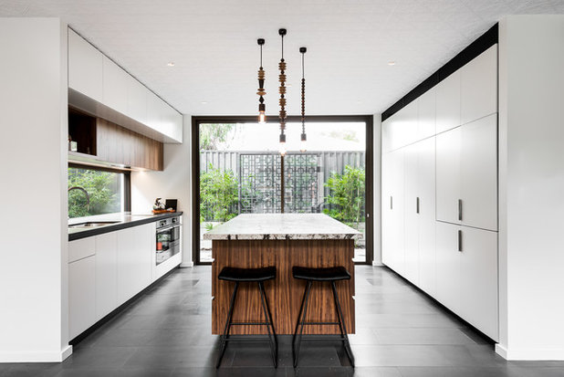 Contemporaneo Cucina by Klopper and Davis Architects