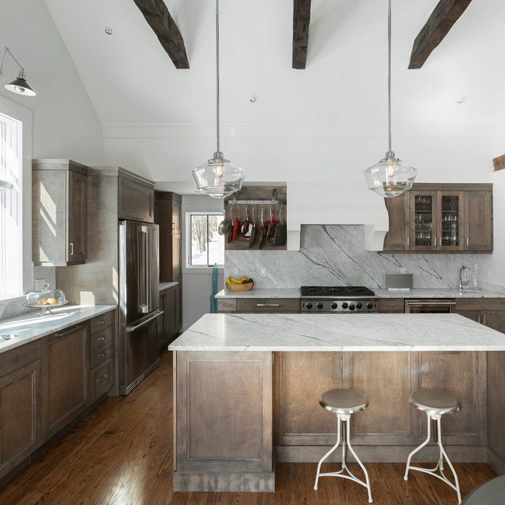 Carrara Marble Backsplash Photos & Ideas Houzz