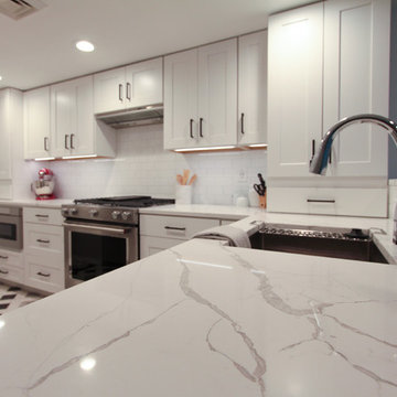 Carrara White Marble Countertops