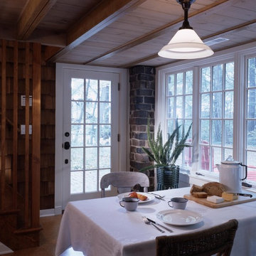 Carriage House Conversion Breakfast Nook