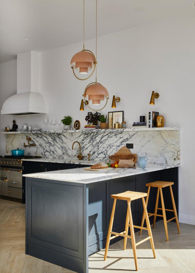 Transitional Kitchen by CAST - by The London Joinery Co.