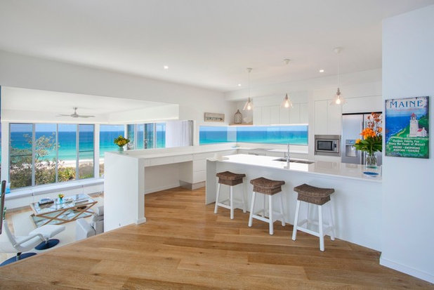 Beach Style Kitchen by Aboda Design Group
