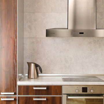 Cavaliere Euro - SV218Z Wall Mount Range Hood in Kitchen
