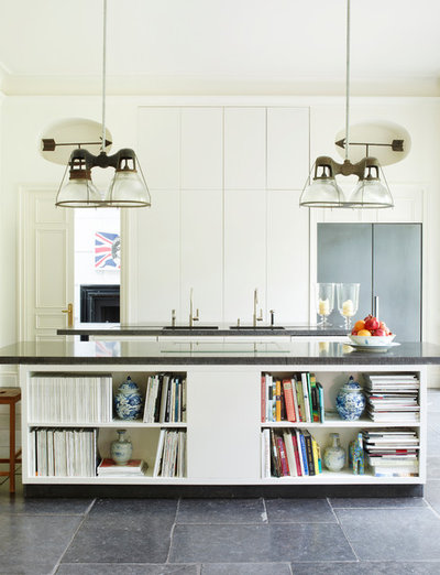 Contemporary Kitchen Central London Town House