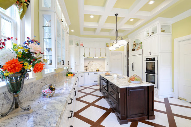 Transitional Kitchen by Marcia Moore Design