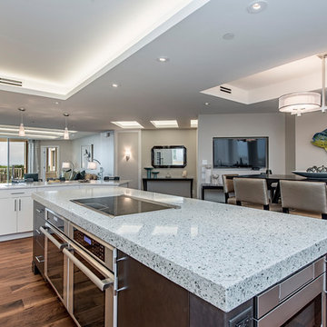 Certified Luxury Builders - 41 West - Pelican Bay - Contemporary Kitchen