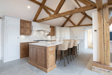 Chalon Grey limestone for new-build barn home