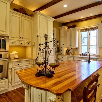 Chapel Hill French Country Custom Home