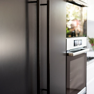 Charcoal cabinetry