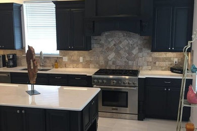 Charcoal Transitional Kitchen