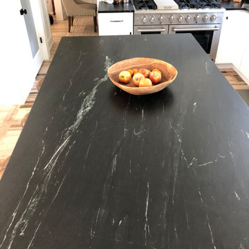Charlotte Kitchen Remodel - Mineral Black Soapstone