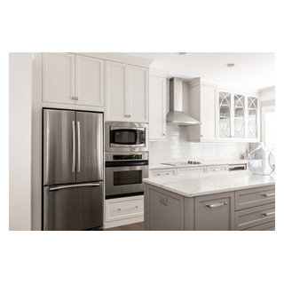 Charlotte, NC- Townhouse -Kitchen remodel - Transitional - Kitchen ...