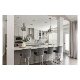 Charlotte, NC- Townhouse -Kitchen remodel - Transitional - Kitchen ...