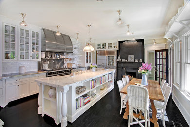 Inspiration for a coastal kitchen remodel in Seattle