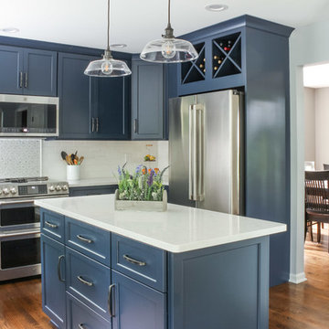 Charming Blueberry Kitchen
