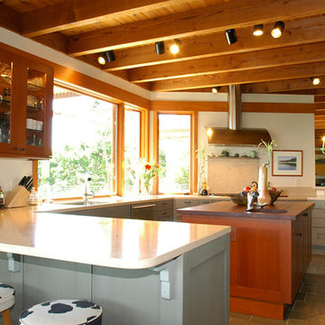 Chef's Eclectic Kitchen in Santa Cruz Mountains