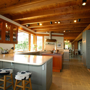 Chef's Eclectic Kitchen in Santa Cruz Mountains