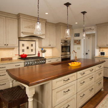 Chef's kitchen with ample storage