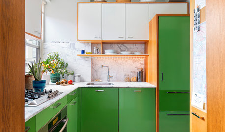 How to Design a Kitchen With Green Cabinets