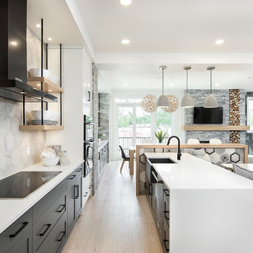 Chelsea Cream Hardwood Floor- Family Room